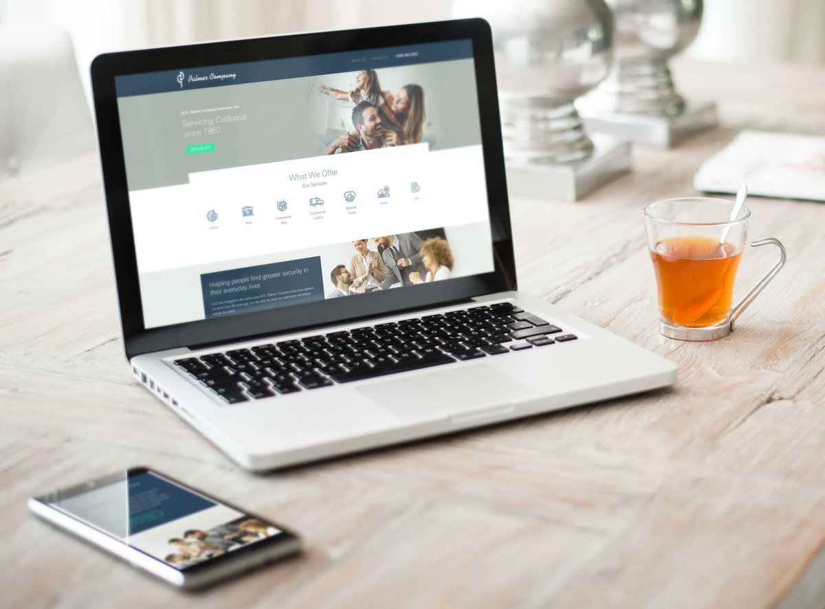kneadle's tweet photo. Palmer Insurance Company began over 60 years ago, and Kneadle helped them bring their first website online. Learn more about this family-run, third-generation company: https://t.co/XKjyjK9mi0

#insurance #familyrunbusiness #thirdgeneration #websitedesign https://t.co/wSo8tbDzUs