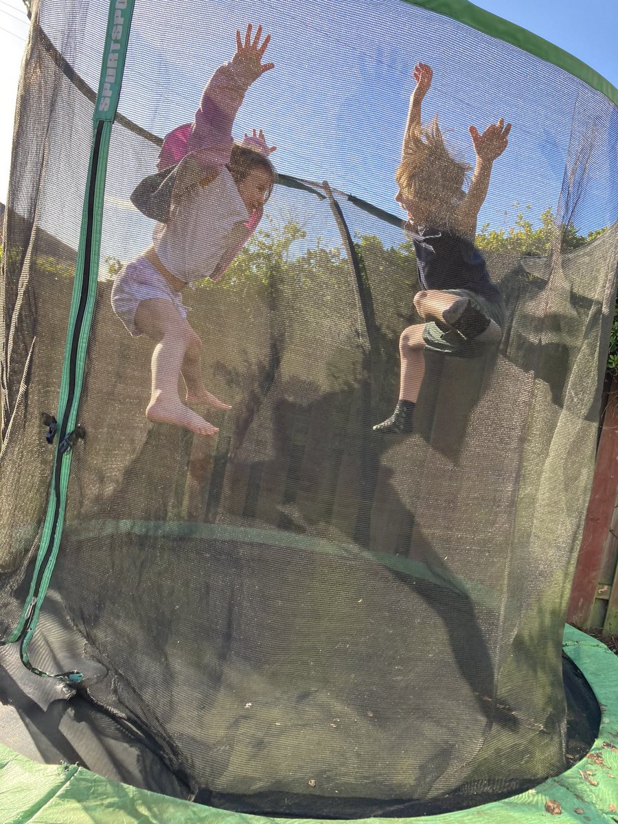 angelapple1976's tweet photo. @StFillansPS Luc and Ayla’s PE in the gorgeous sunshine! #Isolation https://t.co/M7QPC8OVVU