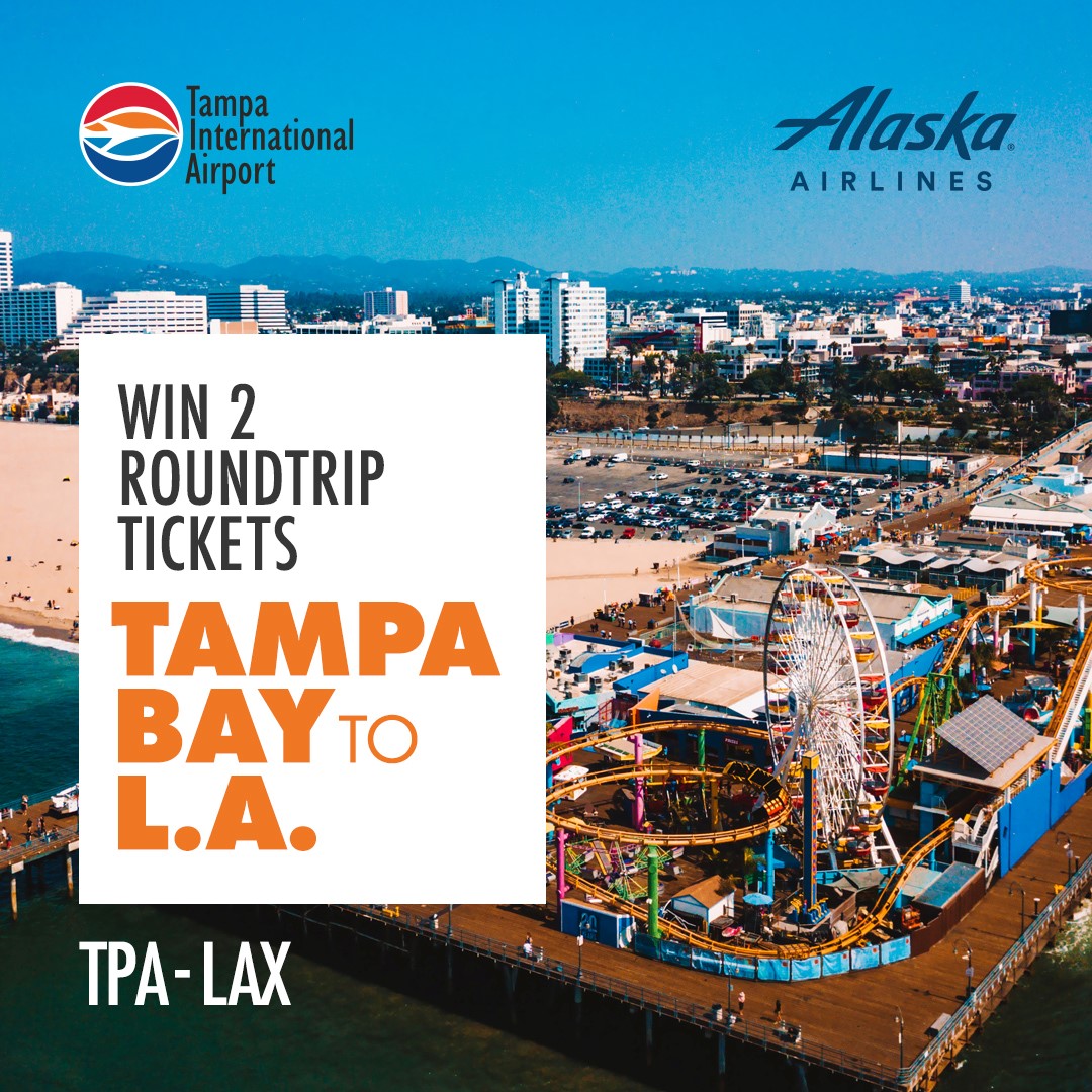 Wanna go to LAX OR anywhere that Alaska Airlines flies? In partnership with <a href="/AlaskaAir/">Alaska Airlines</a>, TPA is celebrating Alaska’s new nonstop service to LAX by giving 3 lucky winners a set of 2 roundtrip tickets each to anywhere in Alaska’s network. Enter to win!
tpasweepstakes.wishpondpages.com/landing-page-2…
