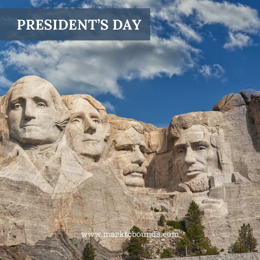 MarkTCBounds's tweet photo. Happy President’s Day! We salute all the great presidents who ruled our country. Your great deeds are always remembered. #PresidentsDay https://t.co/oaVSVjIAxi