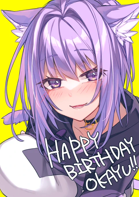 ✨🎉HAPPY BIRTHDAY OKAYU!!🎉✨
 #絵かゆ 