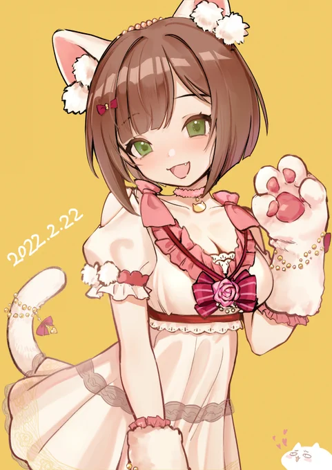 20220222🐈!これからも大好きですよ!!
#前川みく 
#前川みく誕生祭2022
#前川みく生誕祭2022
#にゃんにゃんにゃんの日 