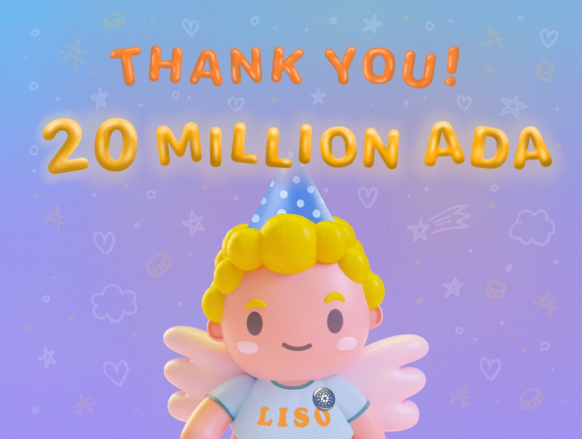 We now have +20,000,000 ADA staked! 😇

To celebrate, we are giving away 1,000 NETA each to 20 community members 🥳

Want to win NETA? RETWEET and LIKE to enter! 🎉