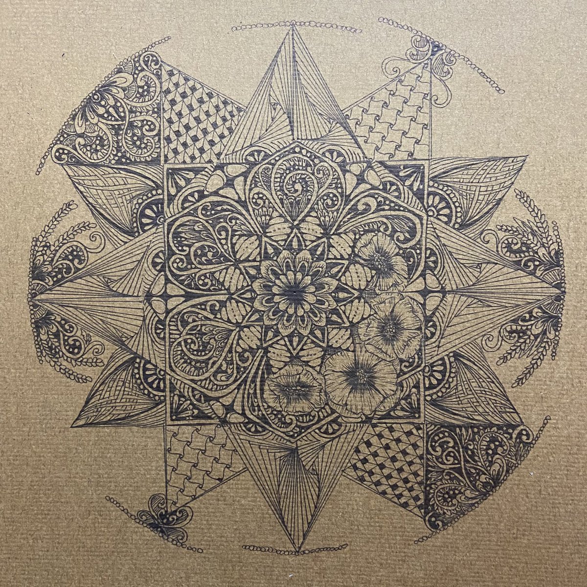 hisafire's tweet photo. #zentangl #ゼンタングル　#penart  #ペンアート　#手描き
#handdrawing #art #アート
#最近描いた https://t.co/qITwYRVtQt