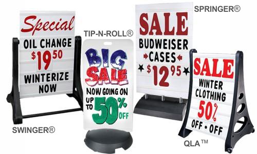 What are some benefits of sidewalk signs? hubs.ly/Q012WbYC0 #OSA #FlashingArrowSigns #Signage #OutdoorSigns #Portable #Signs #OutdoorSignsAmerica #standout #sidewalksigns