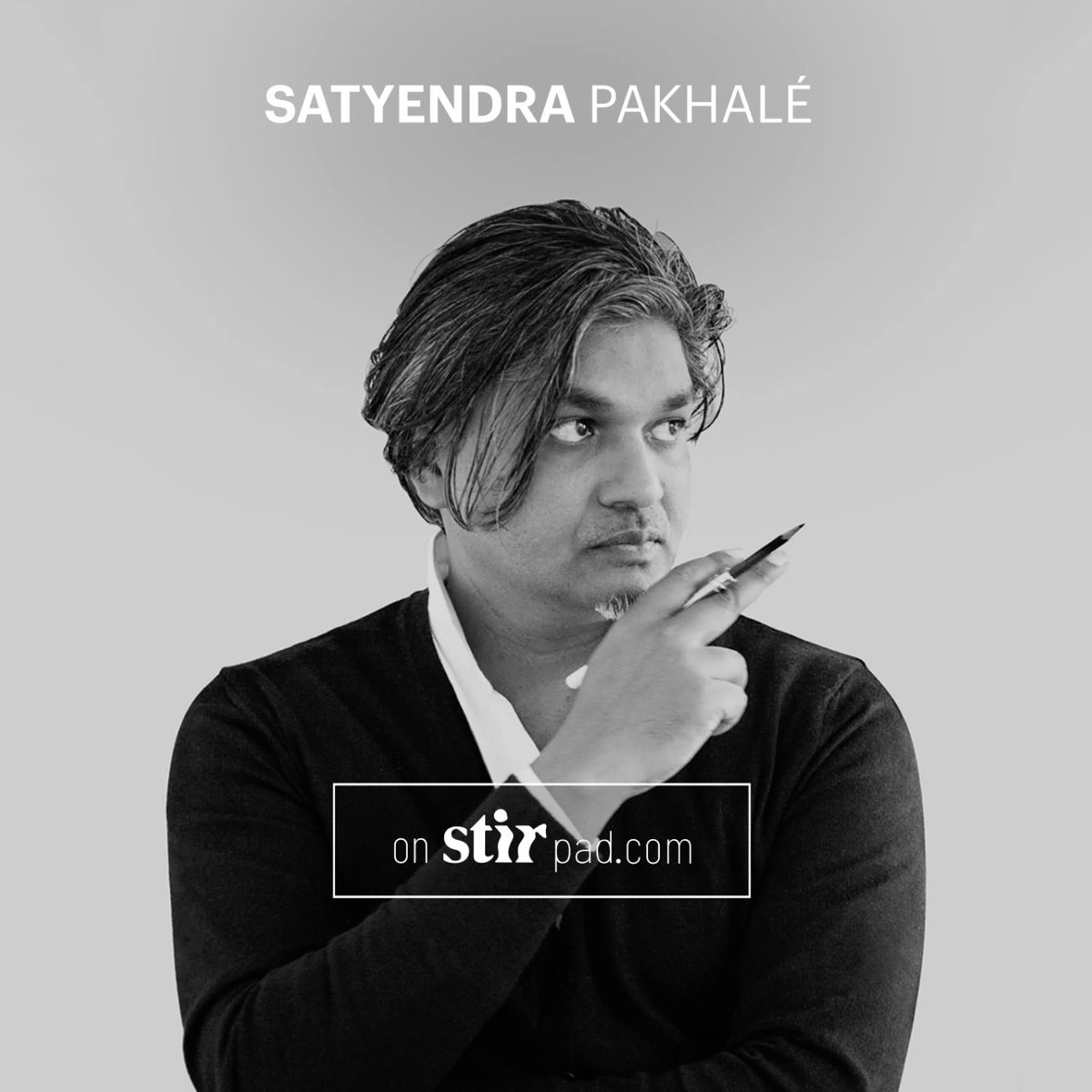 Satyendra Pakhalé on STIRpad.com 

#STIRpad #satyendrapakhale  
<a href="/stir_world/">STIR</a>