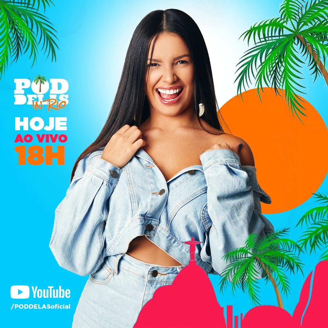 juliette's tweet photo. Hoje estarei no @poddelaspodcast das gatas Tata e Boo e eu quero todo mundo assistindo, viu?! Vai ser massa! https://t.co/QRGByd0Q9L