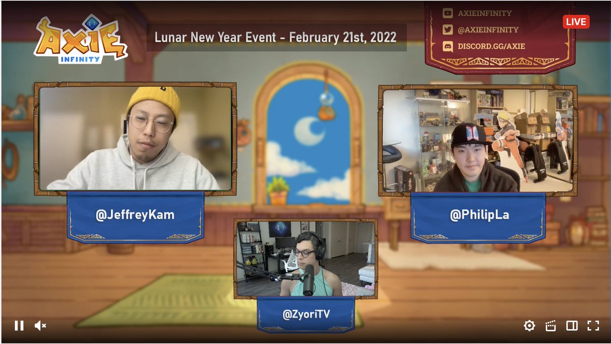 Let's gooo!!! Good luck everyone with the raffle!

twitch.tv/AxieInfinity