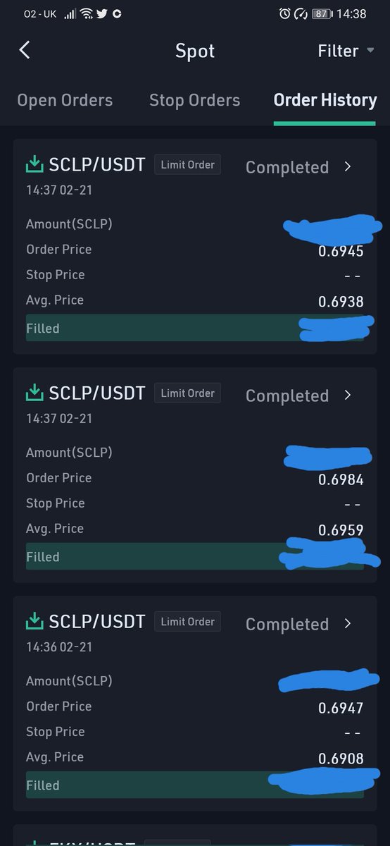 maxybuoi's tweet photo. Can't help myself to grab some bags of$FKX and $SCLP when it's sitting in a such attractive price point π
$BTC #BTC #Bitcoin #altcoins #DeFi #cryptosuite #cryptocurrecy #Cryptos https://t.co/VjsVxrVKvt
