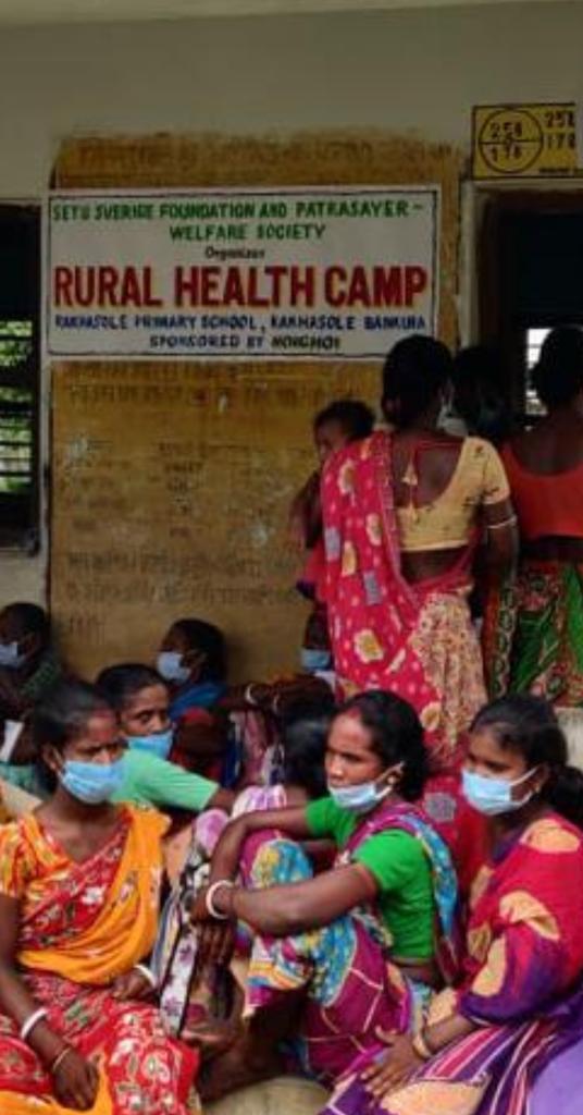 SetuSverige's tweet photo. **Rural Health Camp in Adivasi belt**

We conducted a small health camp providing basic check-up facilities like BP, Instant blood-sugar check in a tribal school also extending medicinal support for 500 persons.

#Hoichoi from the Netherlands stands tall with India as always! https://t.co/VN5CyMqfFd