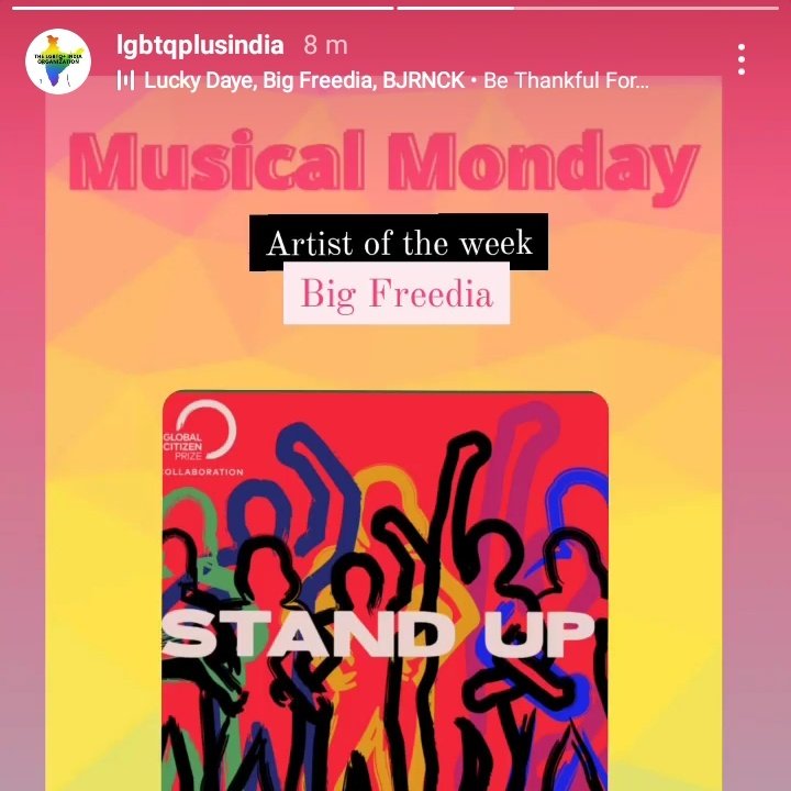 Check out #musicalmonday on our #Instagram profile and support 🙌.
#instagramstory #LGBTQ #mondaythoughts #MondayHustle #LoveIsLove #SocialMedia #MusicMonday #music
