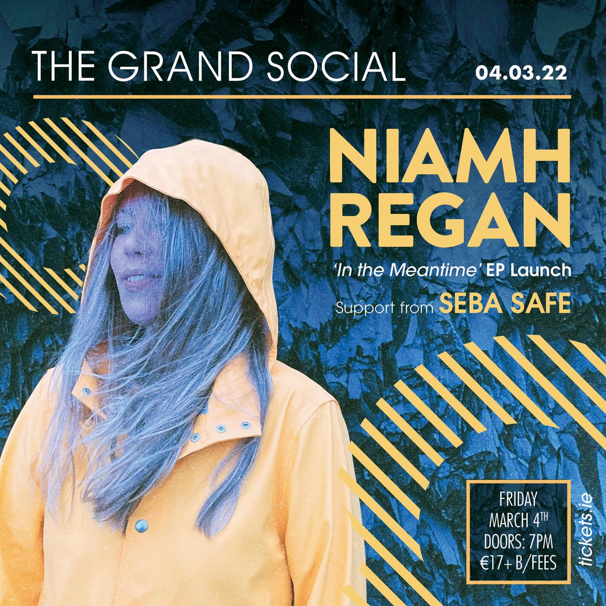 This very talented pup is releasing her new EP " In the Meantime " <a href="/TGSDublin/">The Grand Social</a> March 4th with support from <a href="/sebasafe/">SebaSafe</a> 

Buzz along and support if your about. X

Tickets here:: shorturl.at/dvyER