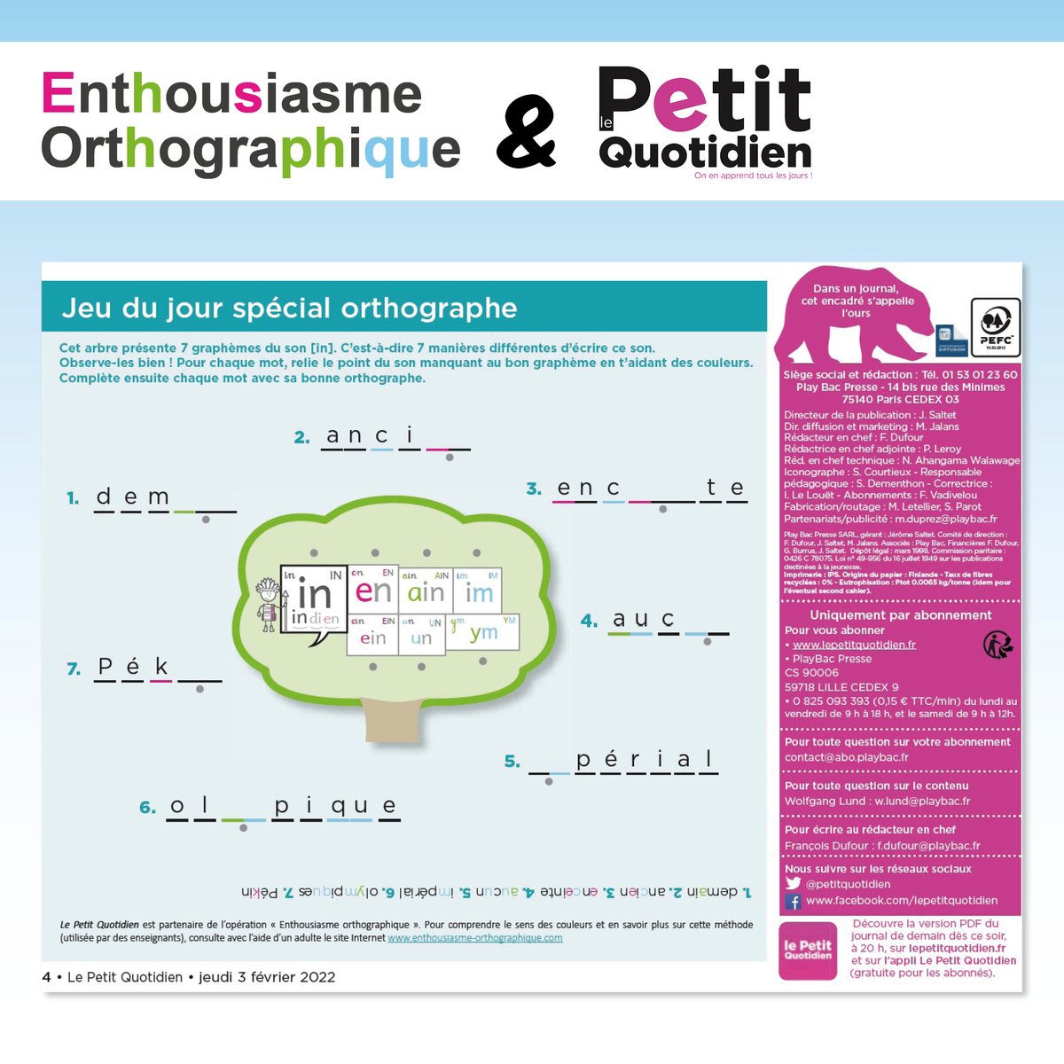 Enthousiasme Orthographique tweet media