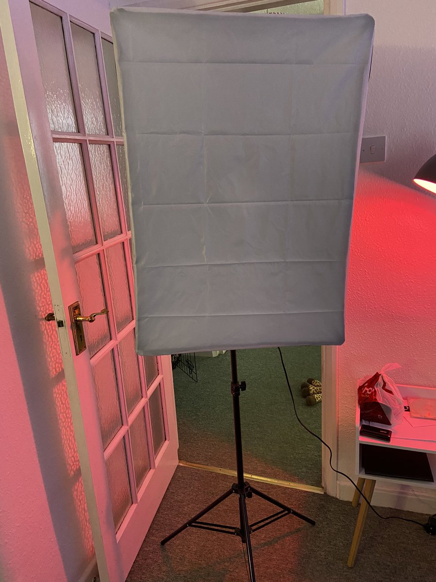 Thank you <a href="/TonyC86/">Tony Cook</a> for my new soft box light. A really generous giveaway. I will get so much use out of it. And thank you <a href="/Domeniquex/">Domenique Fragale</a> for suggesting me! ♥️