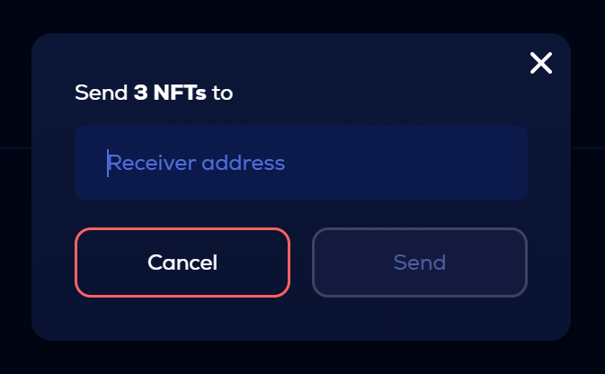 SolanartNFT's tweet photo. NEW FEATURE | Multi-Send 

We know that moving multiple NFTs to a different wallet can be annoying and take a lot of time...so we decided to fix it!

With our Multi-Send feature, you can now send multiple NFTs with only one transaction, directly from your dashboard! 🙌 https://t.co/y0qpcFKtkD