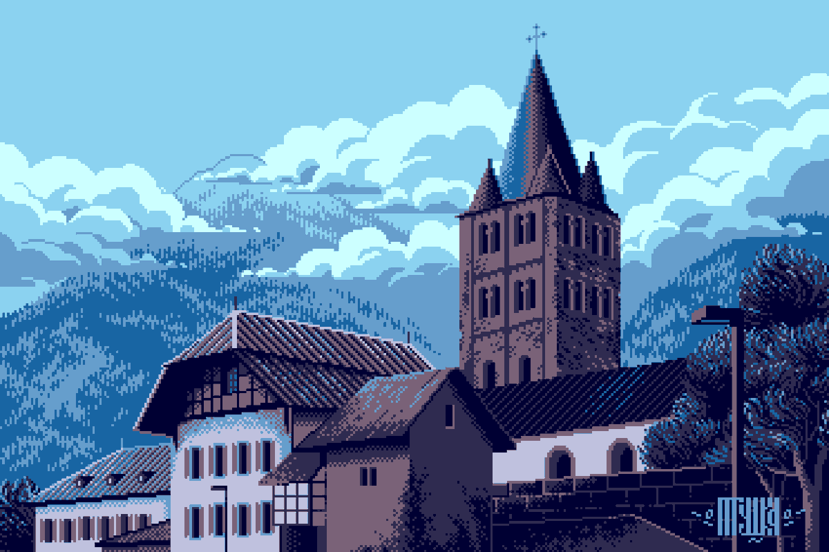 pixelptushka's tweet photo. №12 Saint Maurice, Switzerland. Last in series
#pixelart #bitcolors https://t.co/J9lFKPwrnY