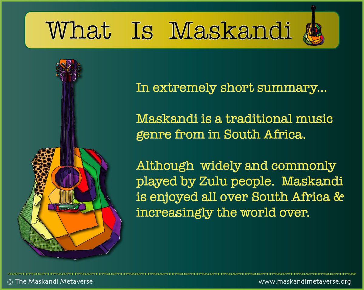 MaskandiMetavs's tweet photo. By its' very nature, Maskandi culture is built on originality, authenticity and uniqueness.

If you're looking for genuinely unique NFT content, Maskandi lends itself nicely to the Metaverse &amp; increasingly popular NFT space!

Follow our socials &amp; join the Discord Now!! #maskandi https://t.co/oVwDn0OUYc