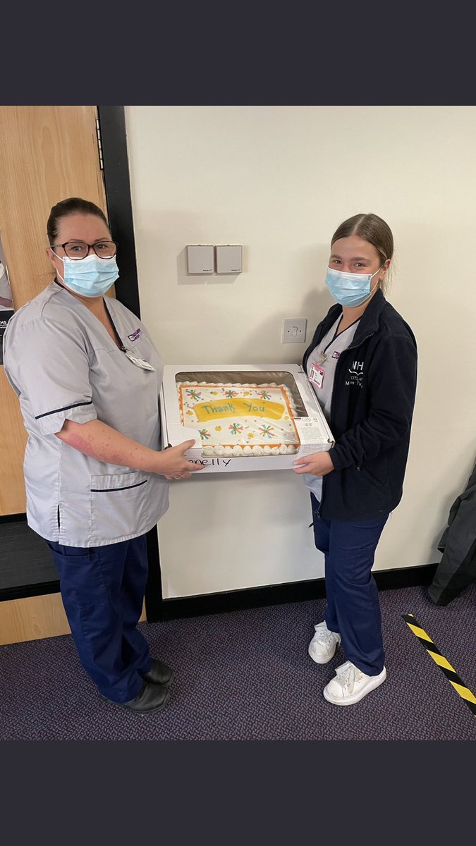 I interrupt communication on #MHNursesDay to celebrate something else! Forensic Rehab said cheerio to their 3rd year placement students Denise and Megen as their placements come to an end. Thank you so much for all you have done, we hope it has been a great experience!