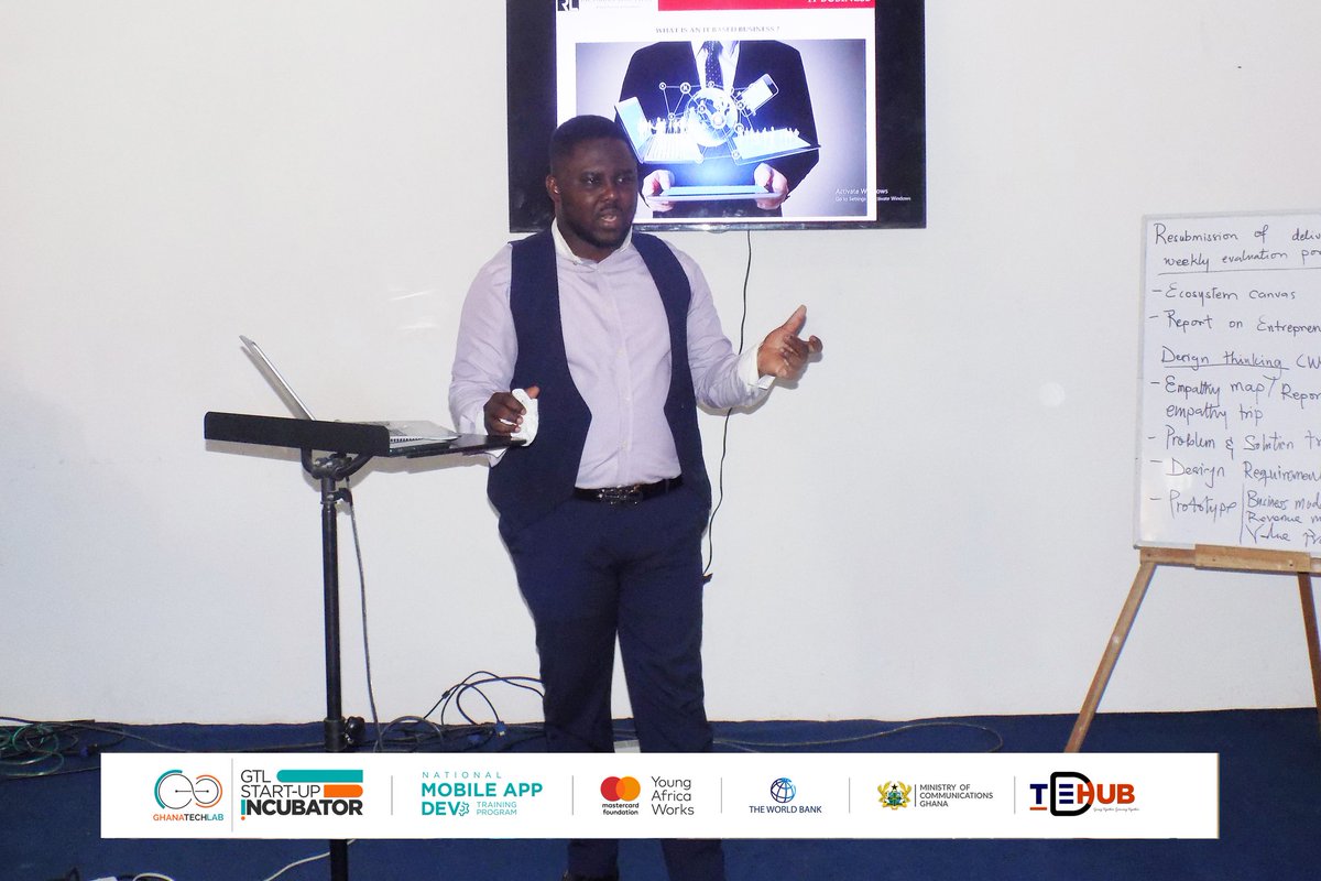 TarkwaHub's tweet photo. Last week, our Incubatees at the #FreeMobileApp had an engaging session with the Managing Partner of Richman's Law Firm. A law firm base in Accra, Kumasi and Tarkwa. He took them through the new Companies Act, 2019, Act 992.
#TEDImpact #GTLBaseProgram #MobileApp #AppDev https://t.co/Ku1ZKAgdlo