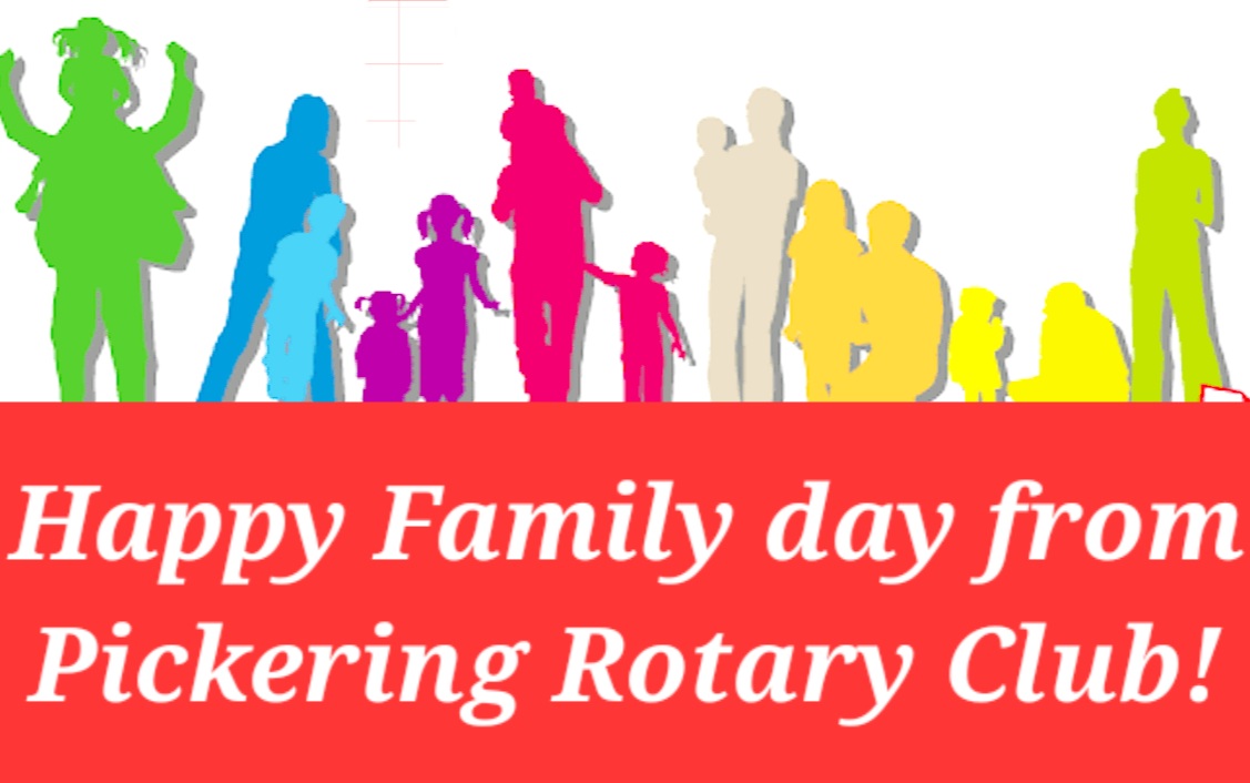 RotaryPickering's tweet image. Happy Family day to everyone, and their loved ones!

I hope your loved ones and yourself stay safe and healthy.