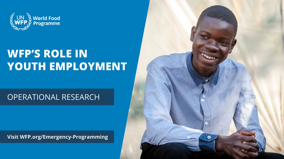 WFP_Media's tweet photo. 🚨JUST RELEASED🚨 

In 2020, @WFP assisted 115.5 million people, a significant number of whom were young adults. WFP and @odi_development delve deeper into the youth unemployment crisis to see how WFP can help address it. 

Full report 👉 https://t.co/uG2uDDFU0a https://t.co/qVSqx6dbZ9