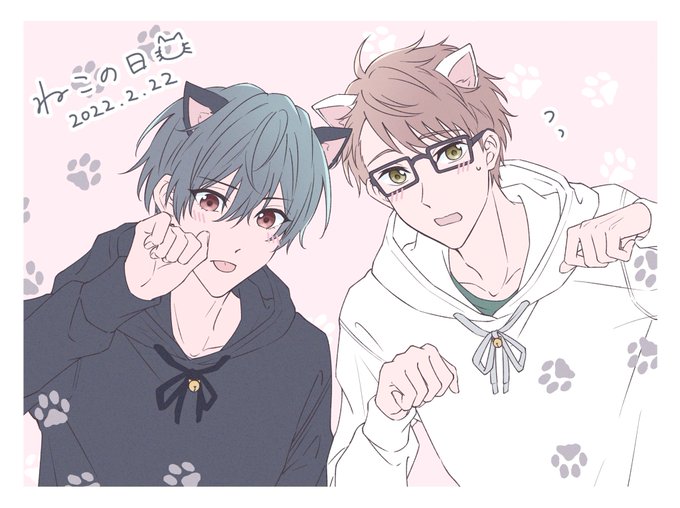 「cat day male focus」 illustration images(Latest)