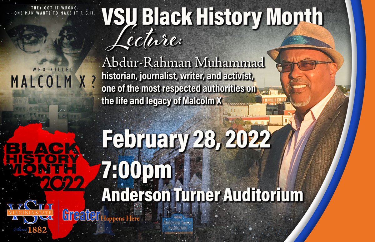 Mr. Abdur-Rahman Muhammad, credited with the exoneration of the men accused of the Malcolm X assassination, will host a screening on campus of “Who Killed Malcolm X?” followed by Q&amp;A session Monday.