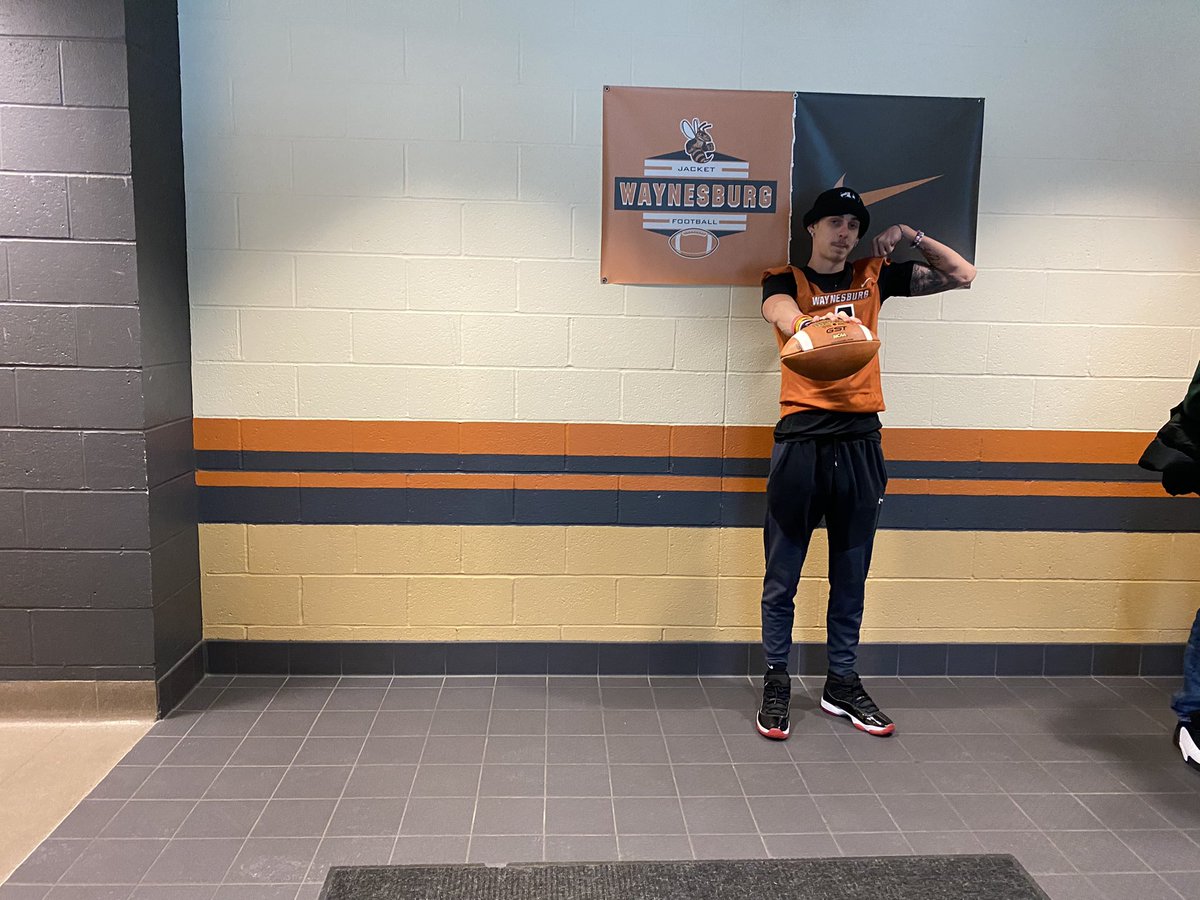 MMarrone19's tweet photo. After a good visit and talk with @coachlondonIII. I am blessed to receive my 3rd offer from @WU_SWARM. @DulinOlando @OneWayWo https://t.co/g86EG8w7PL