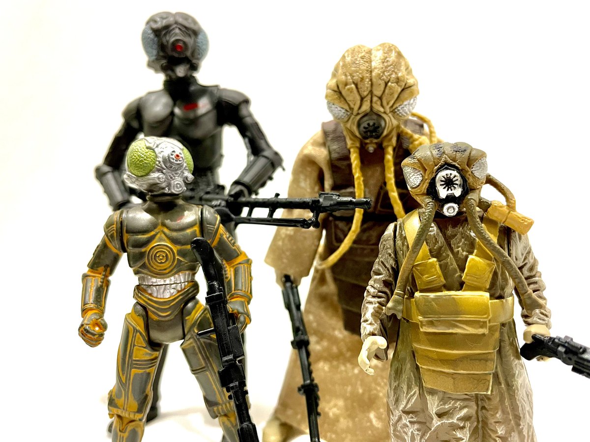 ブラックシリーズの6インチ4-LOM＆ザッカス(帝国の逆襲40周年記念
