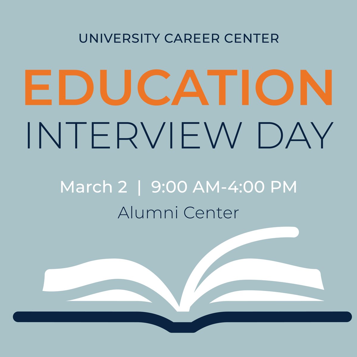 Schedule your IN-PERSON appointments TODAY at Career Fair Plus. Time slots for popular school districts will fill up fast. You do not want to miss this exciting opportunity to network with a variety of local and regional school districts!