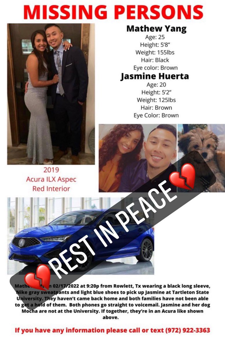 #LOCATED #DECEASED 💔
From family:
“I just received news that the two young adults found were in a really bad car accident &amp; didn’t make it😭😭😭.  Those of you that know the family please pray for us. We will post when the funeral will be.”