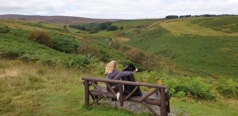 DannyDanceF133's tweet photo. @CoralieAnn Two of my favorite ladies, Granddaughter &amp; Meg out rambling in the Dales 💜🐾 https://t.co/mNkTnpdpLa