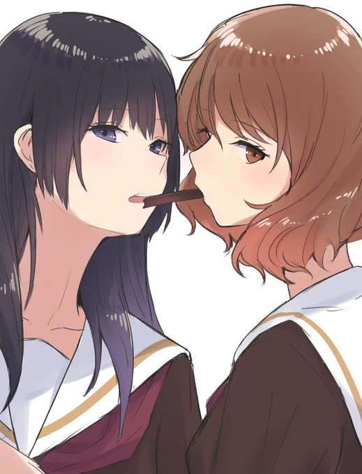 久石「は?友チョコなんだが???みたいな顔してくるんですけど何か言ってやってください夏紀先輩」 