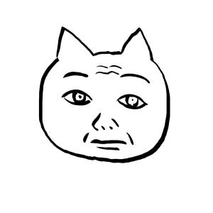 猫の絵なんにもなかったので一番近い絵を上げます。推しです #猫の日 