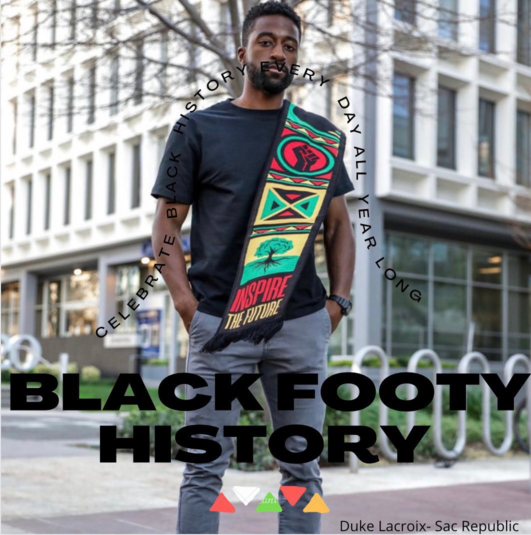 🚨For part 2 of my educational series I was honored to have <a href="/MDukeLacroix/">Markhus Duke Lacroix</a> of <a href="/SacRepublicFC/">Sacramento Republic FC</a> join me.
-We discussed the importance of black youth in this game &amp; the lack of footy access in our communities. How we Can fix that + more. 
-Stay tuned for the release!🖤
#BYF #BFHM