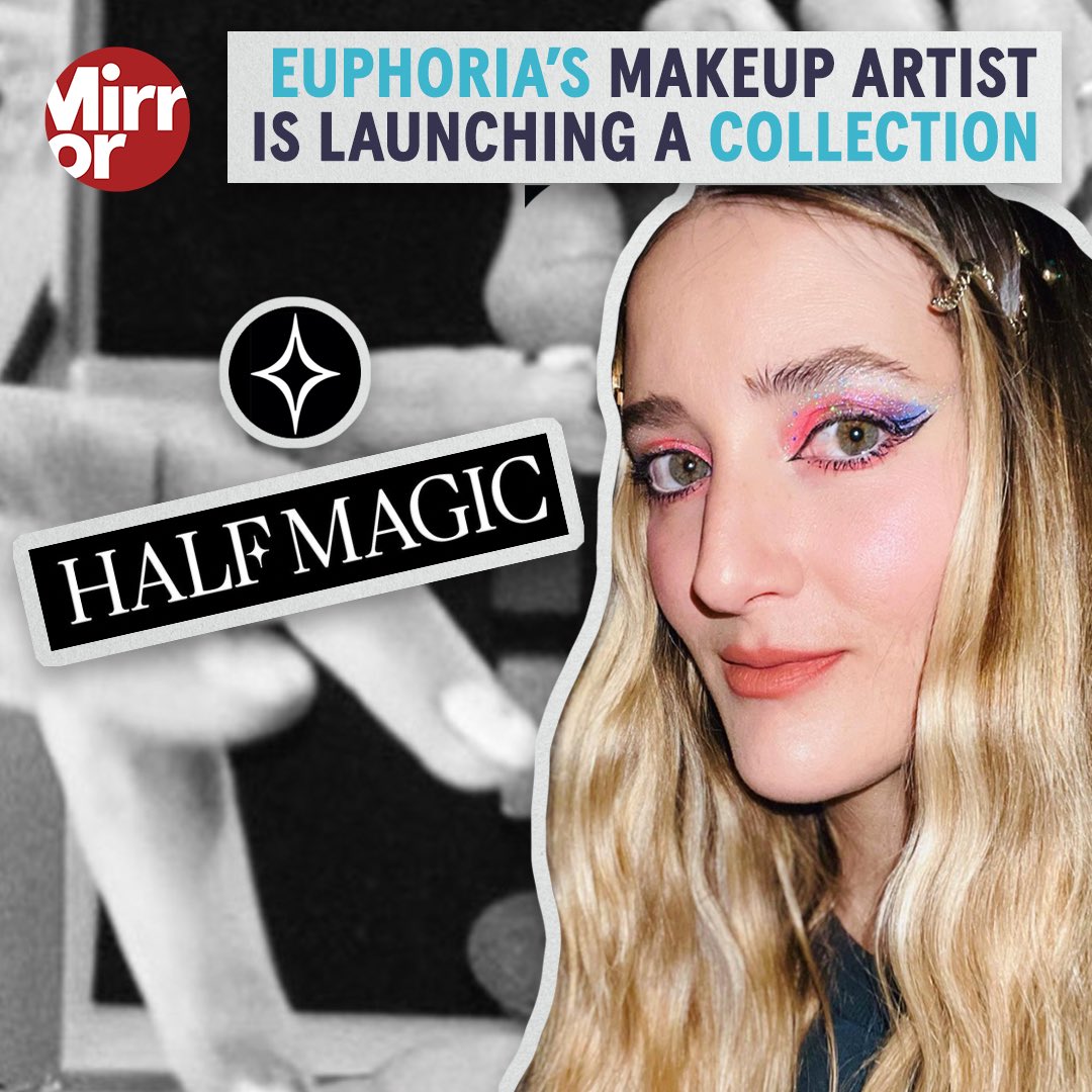 DailyMirror's tweet image. The makeup artist behind #Euphoria, Doniella Davy, has announced she will be launching her own makeup brand called #HalfMagic. Davy shared the news saying, “I’ve been secretly working on creating the makeup line of my literal DREAMS.”

✨