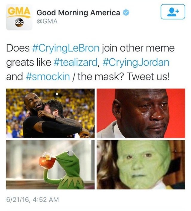 WallyandMario's tweet photo. @barstoolsports @DeionSanders The best thing on GMA since #TeaLizard ...
ππΌππΌ @JeffDLowe .. @JackKennedy @trillballins https://t.co/srqVrkI0kJ