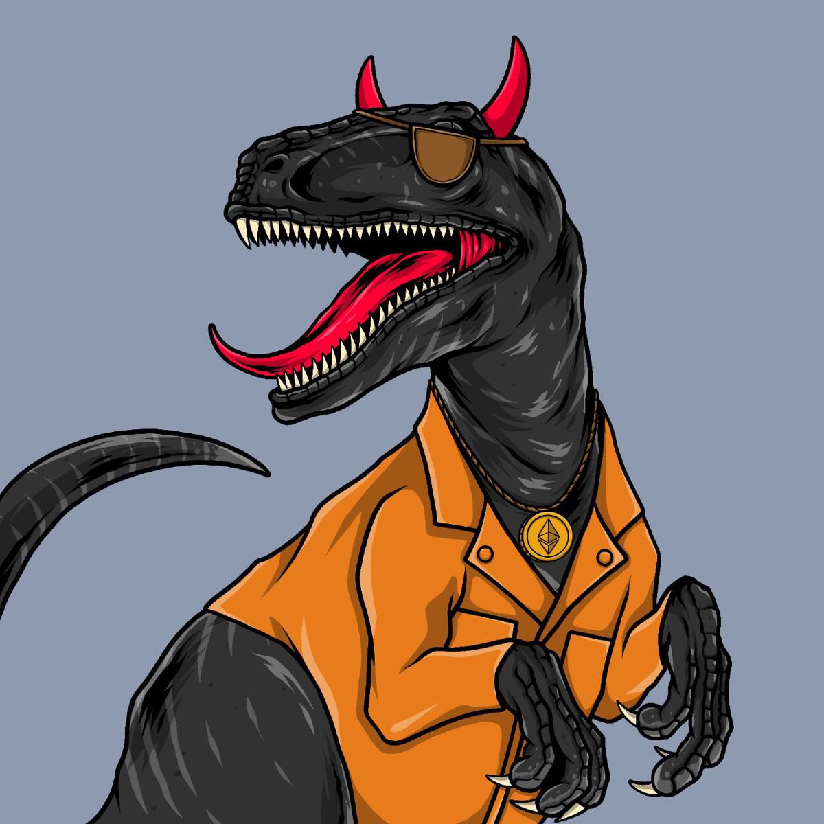RaptorTRF's tweet photo. The resurgence of a species.☄️🦖
#RaptorTRF #NFT #OpenSea #polygon #DigitalArt #nftcommunity https://t.co/g9XW0XfsoG