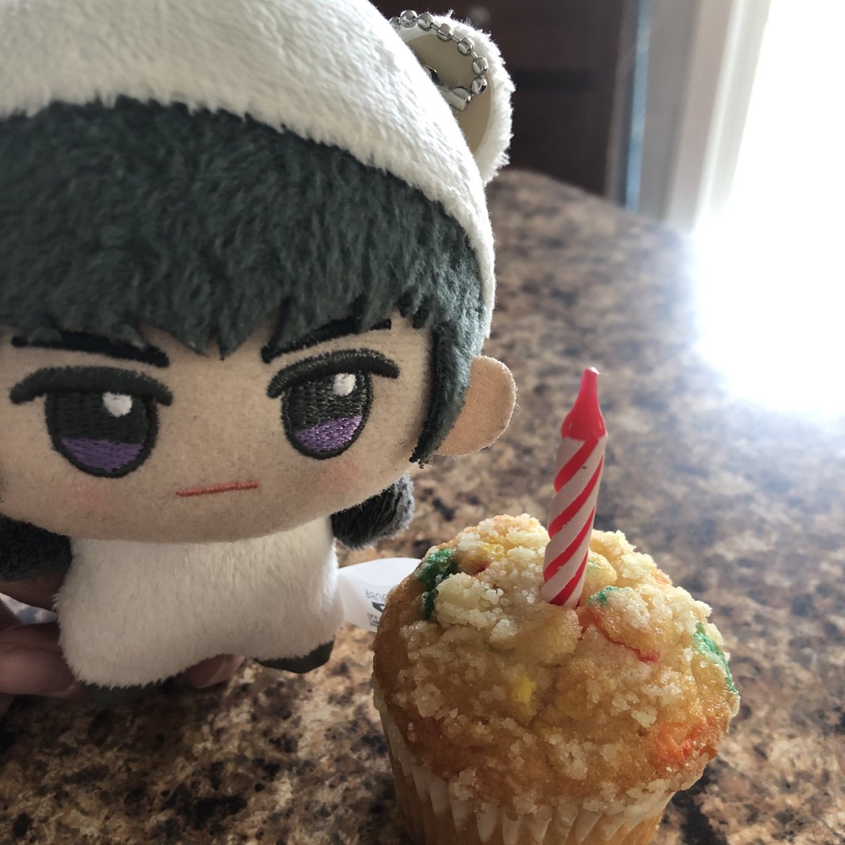 #mod got the little guy some birthday snacks that are his size. happy birthday, my son 🥰