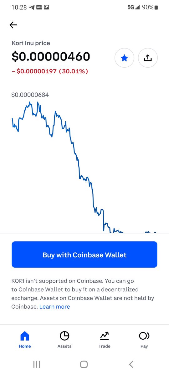 Kori is down 30% and I'm still up!!

💸💸💸

Buy in now, while the price is low!!

#BuyTheDip
#Invest
#Kori
#KoriInu
<a href="/KoriToken/">korl</a>
#KoriCorp
#Metaverse
#FutureStars
#NFT
#Coinbase
#UniSwap
#Ethereum
#Bitcoin
#DogeCoin
#ShibaInu
#BTC
#Doge
#Shib
#Solana
#Binance
#CoinGecko
#Crypto