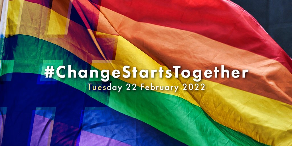 Join us tomorrow at #ChangeStartsTogether 💪 where in 90 minutes our Equality, Diversity &amp; Inclusion (ED&amp;I) Advisory Group will talk about LGBTQ+ History Month🏳‍🌈 and we take you through the upcoming ED&amp;I Framework for Hockey