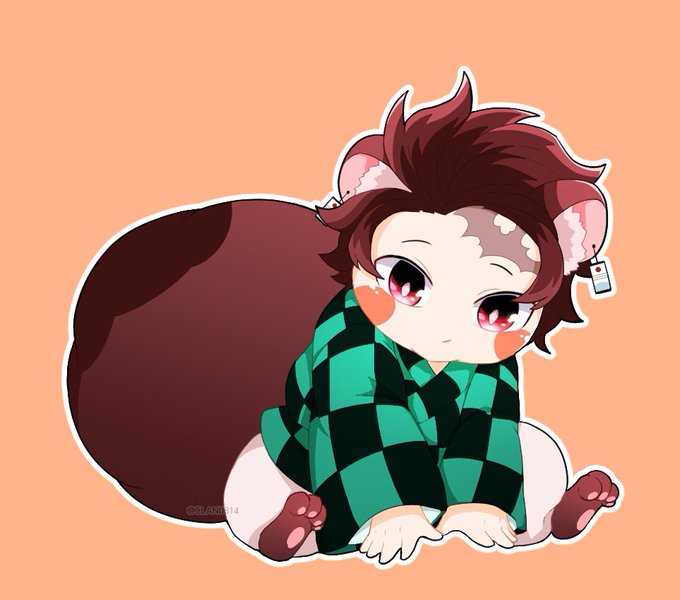 クレン🍡さんがTwitterに投稿した竈門炭治郎(鬼滅の刃)のイラスト。