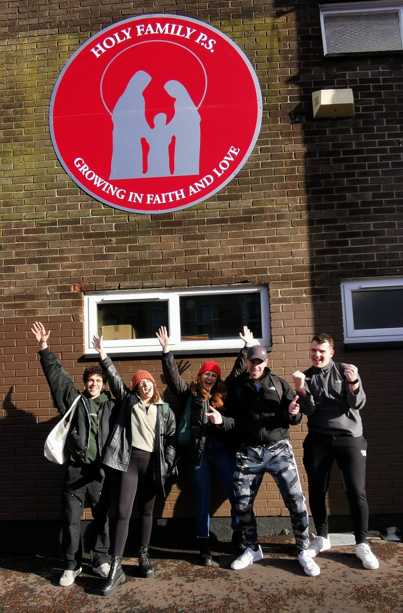 Day one of our Eco Project tour complete ✅

Today we performed to over 150 children at Holy Family and St Bride's PS.

2 down, 46 to go! 
<a href="/LyricBelfast/">Lyric Theatre Belfast</a> <a href="/daera_ni/">DAERA</a>