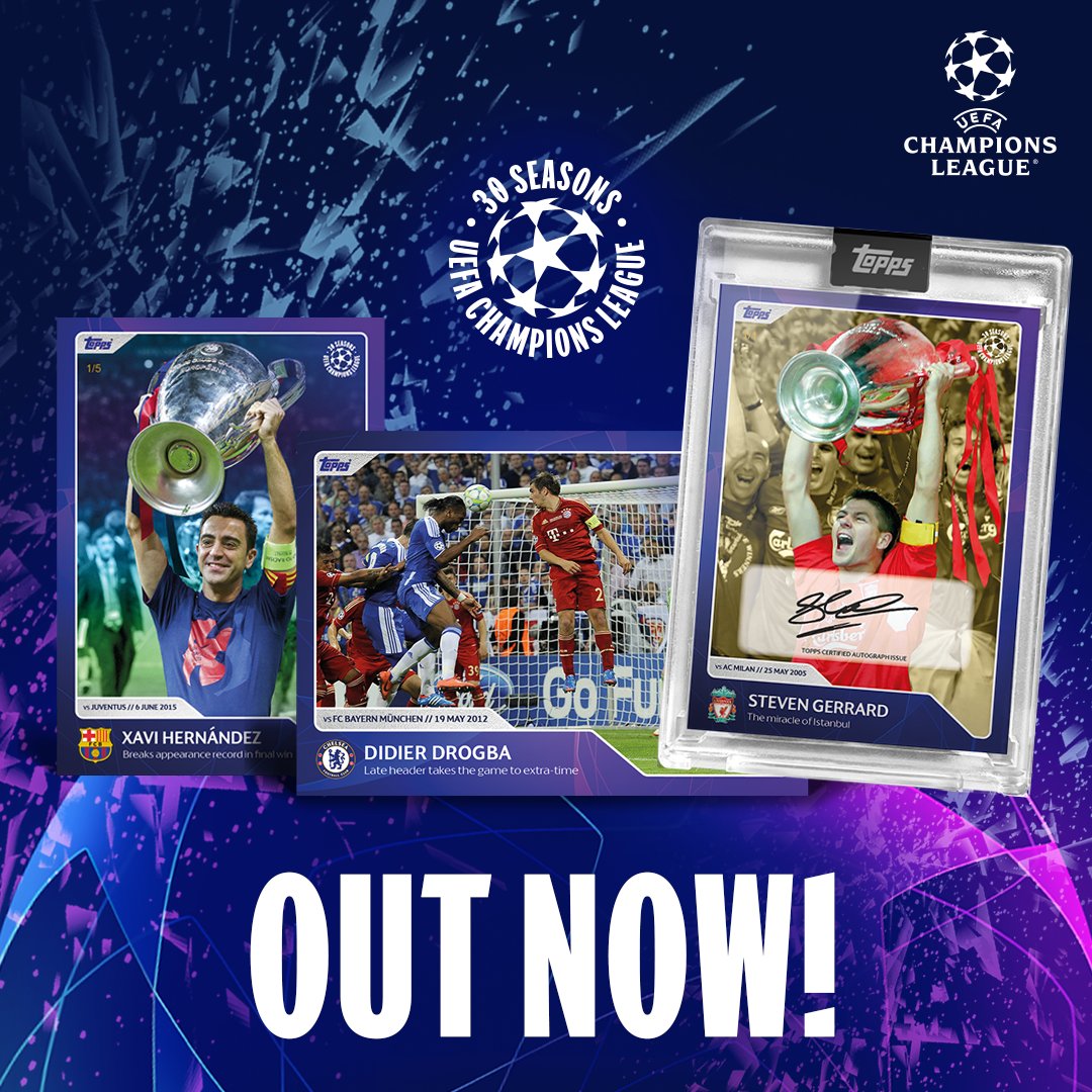 Topps UK on X: The next 3 cards celebrating 30 Seasons of the