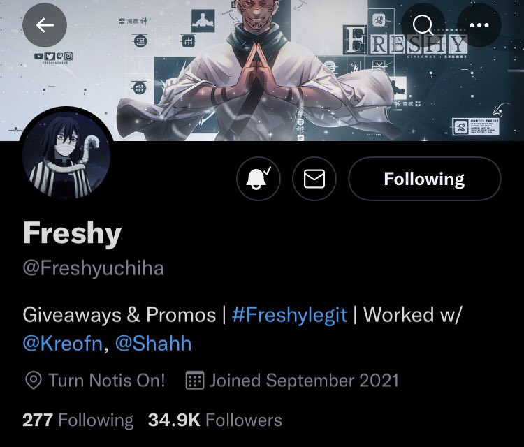 ezraware1's tweet photo. @Freshyuchiha @FalconGives Done https://t.co/lHqsJ4zNqq