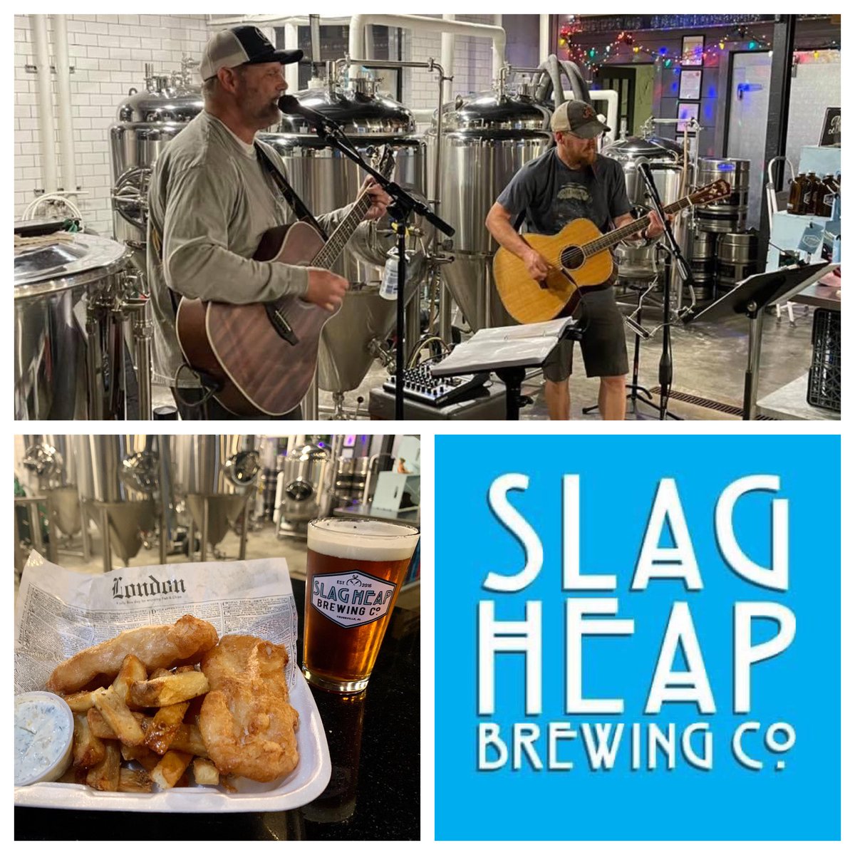 Live music by Rob &amp; Bob with littlelondon.kitchen food truck this Saturday 26th. Cheers!