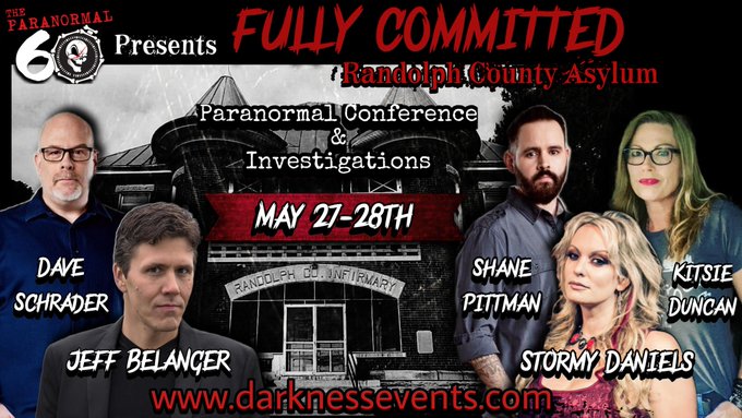 So unbelievably excited about this! Come spend the weekend with me& fellow paranormal investigators for