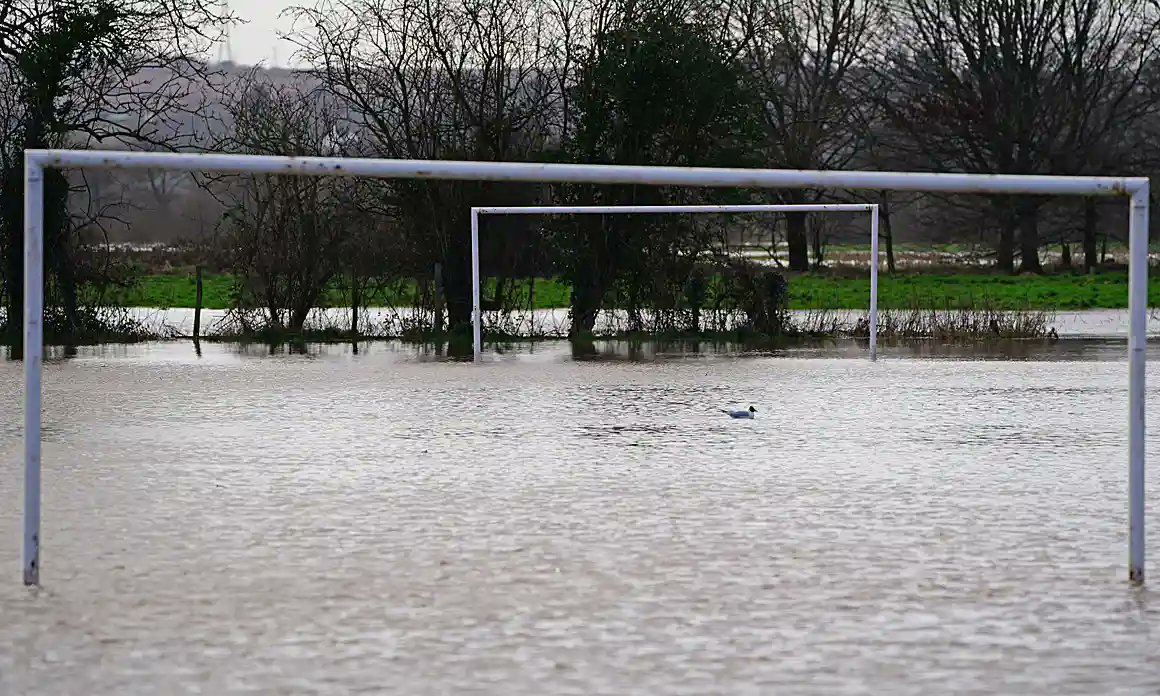 SoccerSCA's tweet photo. Ross Sports Club, Ross-on-Wye. Image by Ben Birchall--great photo! https://t.co/MCZBUqgiKA