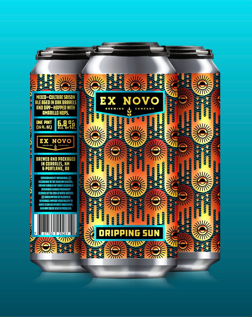🍻BEER RELEASE🍻
☀️ Dripping Sun | Barrel-Aged Mixed Culture Saison
Dry hopped with Amarillo, Strata and HBC 586. Notes of french oak, wild yeast, citrus and a tart earthy minerality.
#exnovo #exnovobrewing #drinkbeerdogood #beercollab #brewery #saison #dryirishstout