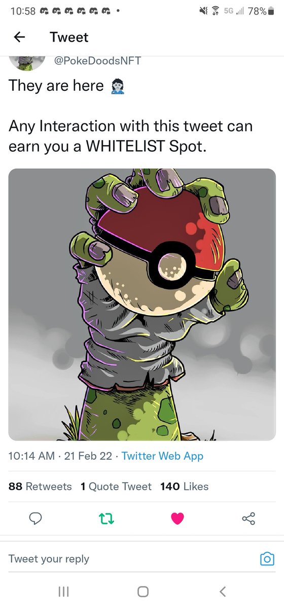 gmiddleswarth1's tweet photo. @PokeDoodsNFT Can't wait to see more! https://t.co/JcQzMRESST